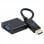 Aisens Adaptador DisplayPort para SVGA Macho/Fêmea 15cm Preto