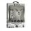Subblim Autoladegerät 2xUSB + USB-Kabel 3 in 1 Lightning/MicroUSB/USB-C Silber