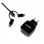 Subblim Caricatore 2xUSB 2.4A + Cavo MicroUSB/USB-C/Lightning 3 in 1 Nero