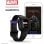Garmin Vivofit Jr3 Bluetooth 33mm MIP Schwarz S/M Wasserdicht 5ATM Pulsmessung Schlaftracking