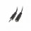 Lanberg Adaptador 1xJack 3.5mm para 2xJack 3.5mm Macho/Fêmea 10cm Preto