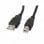 Lanberg Cable USB-A 2.0 a USB-B Macho/Macho con Ferrita 3m Negro