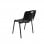 Piqueras y Crespo Robledo Pack de 2 Sillas PVC Negro