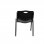 Piqueras y Crespo Robledo Pack de 2 Sillas PVC Negro
