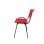 Piqueras y Crespo Robledo Pack de 4 Sillas PVC Rojo