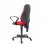 Chaise Arán rouge Piqueras et Crespo Álamo