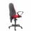 Chaise Arán rouge Piqueras et Crespo Álamo