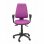Piqueras y Crespo Elche Silla Sincro Similpiel Lila con Brazos