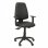 Piqueras y Crespo Elche Silla Sincro Similpiel Negro con Brazo Regulable