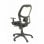 Piqueras y Crespo Jorquera Silla Malla Blanca Asiento Bali Negro