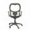 Piqueras y Crespo Jorquera Silla Malla Blanca Asiento Bali Negro