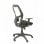 Piqueras y Crespo Jorquera Silla Malla Blanca Asiento Bali Negro