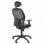 Piqueras y Crespo Jorquera Silla Malla Negra Asiento Similpiel Negro con Cabecero Fijo