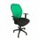Piqueras y Crespo Jorquera Silla Malla Verde Asiento Bali Negro