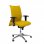 Piqueras y Crespo Albacete Confidente Bali Fauteuil avec mousse à mémoire de forme jaune