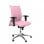 Piqueras y Crespo Albacete Confidente Bali Fauteuil avec mousse à mémoire de forme rose pâle