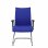 Piqueras und Crespo Albacete Bali Blue Sled Confidant Stuhl