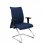 Piqueras und Crespo Albacete Bali Marineblauer Confidant-Stuhl mit Schlitten
