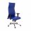 Piqueras y Crespo Albacete XL Sillón Piel con Espuma Viscoelástica Azul