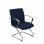 Piqueras und Crespo Caudete Bali Marineblauer Confidant-Stuhl mit Schlitten