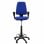 Piqueras y Crespo Elche CP Tabouret Bras Fixes Bali Couleur Bleu