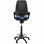 Piqueras y Crespo Elche CP Tabouret Bras Fixes Bali Couleur Bleu