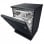 LG DF425HMS Lavavajillas Capacidad 14 Cubiertos D Acero Negro