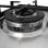 Infiniton GAS-320WB Placa de Gas 3 Zonas 60cm Negra