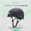 Youin Casco con Luz LED Negro Talla L 58x61cm