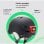 Youin Casco con Luz LED Negro Talla L 58x61cm