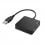 Hama 00200121 Schnittstellen-Hub USB 2.0 480 Mbit/s Schwarz