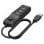Hama Hub 4 Portas USB 2.0 com Interruptor Preto