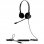 Jabra BIZ 2300 USB Microsoft Lync Duo Auricolare Cablato A Padiglione Ufficio USB tipo A Nero