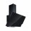 Universal Blue Estela Campana Decorativa 90cm Cristal Negro