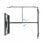 TooQ LP4380XL-B Supporto TV 43"-80" VESA 800x400 Max 50Kg