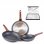Cloen Laura Set de Sartenes Aluminio 20/24/28cm + Set de Cuchillos Chef Acero Inox
