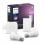 Philips Pack Hue White and Color Ambiance Kit 2 Bombillas LED E27 9W Blanca + Puente + 2 Mandos V2