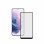 Ksix Cristal Templado 9H Extreme 2.5D Borde Negro para Samsung Galaxy S21 Plus 5G