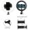 Ksix Kit Studio Live Colores Aro de Luz con Trípode para Smartphone