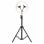 Ksix Kit Studio Live Luce anulare remota da 12" con treppiede da pavimento da 1,60 m + telecomando