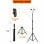 Ksix Kit Studio Live Luce anulare remota da 12" con treppiede da pavimento da 1,60 m + telecomando