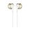 Auriculaires JBL Tune 205 filaires Jack 3.5 mm pour musique avec microphone Champagne Gold