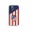 Funda del Atleti Escudo Fondo Atletico Licencia Oficial Atlético de Madrid para iPhone 12