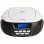 Aiwa BoomBox BBTU-300 Radio CD Bluetooth Infantil Negro
