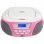 Aiwa BoomBox BBTU-300 Radio CD Bluetooth per bambini rosa