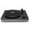 Tocadiscos Aiwa APX-680BT Bluetooth USB tracción por correa negro
