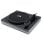 Tocadiscos Aiwa APX-680BT Bluetooth USB tracción por correa negro