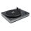 Tocadiscos Aiwa APX-680BT Bluetooth USB tracción por correa negro