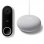 Google Pack Nest Hello DoorBell Videoportero + Nest Mini Altavoz Inteligente y Asistente Tiza