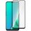 Avizar Protector Cristal Templado Negro para Oppo A5 2020